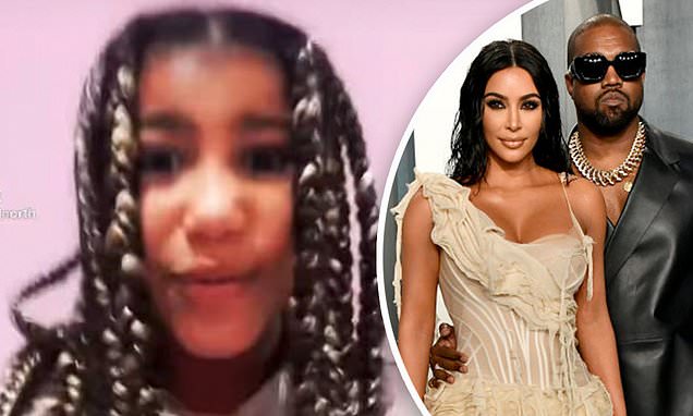 Kanye West says daughter North is 'being put on TikTok' against his will by ex Kim Kardashian