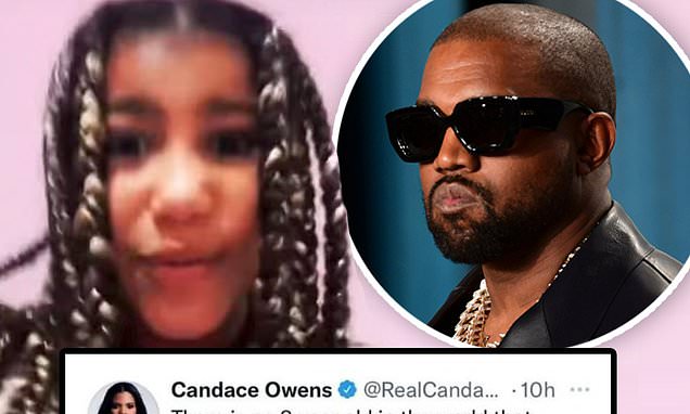 Kanye West thanks Candace Owens for speaking up about North having social media