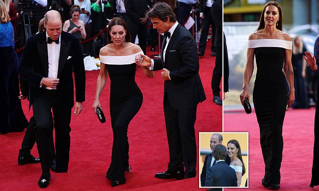 Kate Middleton dazzles as she joins Prince William at Top Gun: Maverick premiere