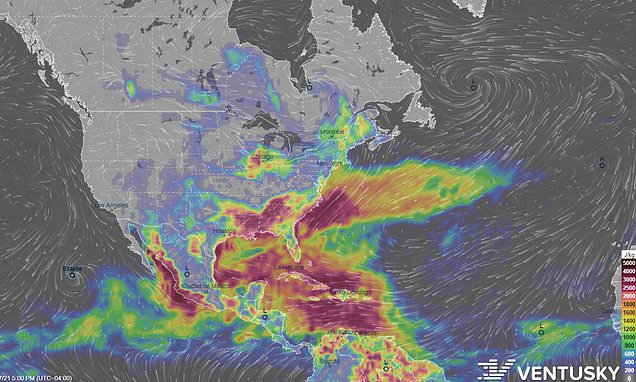 Eastern parts of the US brace for possible tornadoes as heat wave continues to soar across country