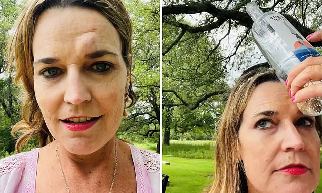 Savannah Guthrie details how she accidentally hit HERSELF while playing pickleball