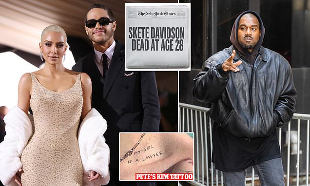 Kim Kardashian slams 'hurtful' Kanye West meme about her break-up with Pete Davidson