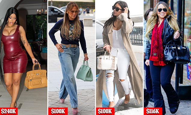 Kylie Jenner gifted $100K Hermès handbag: Other stars seen toting around pricey Birkin purses