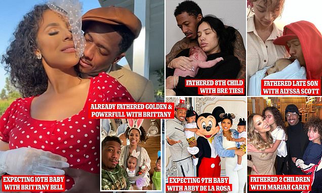 Inside Nick Cannon's family as he reveals he's expecting TENTH child one month after birth of eighth