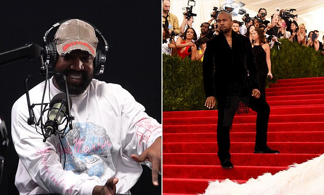 Kanye West reveals he has NEVER read a book and claims the world needs to 'outlaw STAIRS'