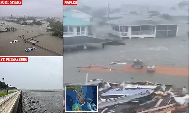 Monster Hurricane Ian devastates Florida leaving 2million without power, many trapped in homes