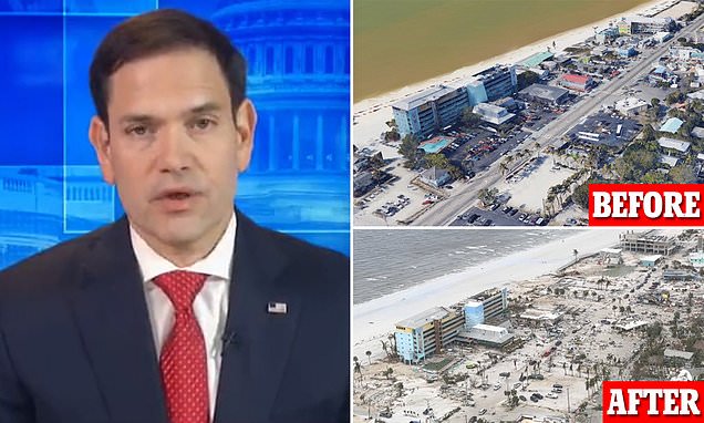 Florida Sen. Marco Rubio says Fort Myers Beach 'no longer EXISTS' after Hurricane Ian