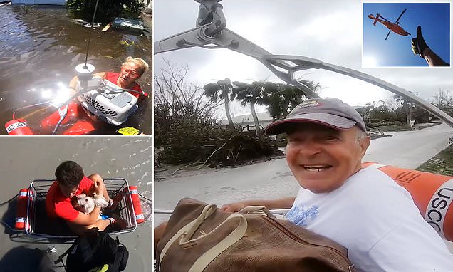 Coast Guard crew makes heroic rescues on Florida's Sanibel Island after Hurricane Ian blew it apart
