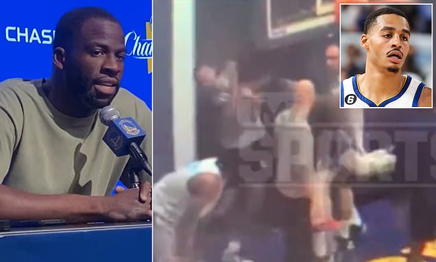 Warriors star Draymond Green announces he will 'step away from the team' after sucker-punching Poole