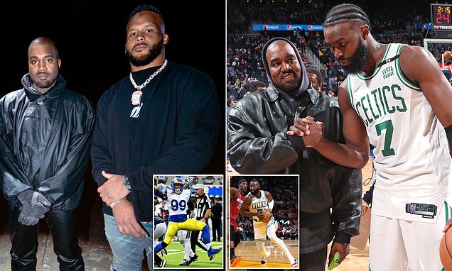 NFL player Aaron Donald and NBA star Jaylen Brown both quit Kanye West's marketing company