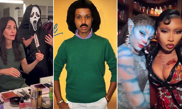 Hollywood stars celebrate Halloween: Courteney Cox, Kerry Washington, Megan Thee Stallion and more