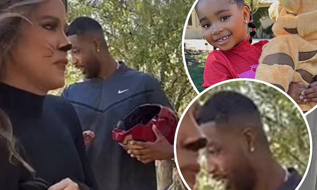 Khloe Kardashian welcomes serial cheater Tristan Thompson to Halloween party with newborn baby