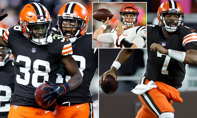 LIVE: Cincinnati Bengals vs. Cleveland Browns - NFL LIVE: Play-by-play action