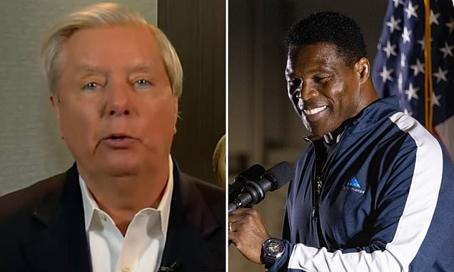 Emotional Lindsey Graham says liberals are trying to 'destroy' Herschel Walker