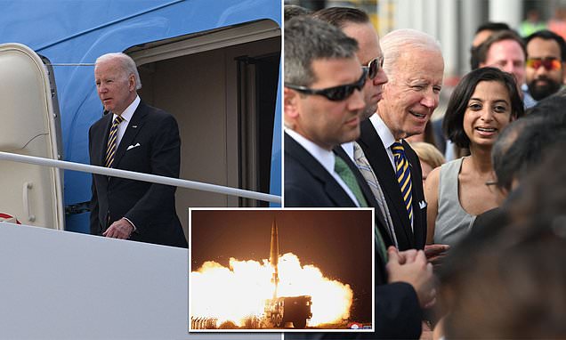 Biden touches down in Cambodia where he will huddle with allies amid North Korea threat