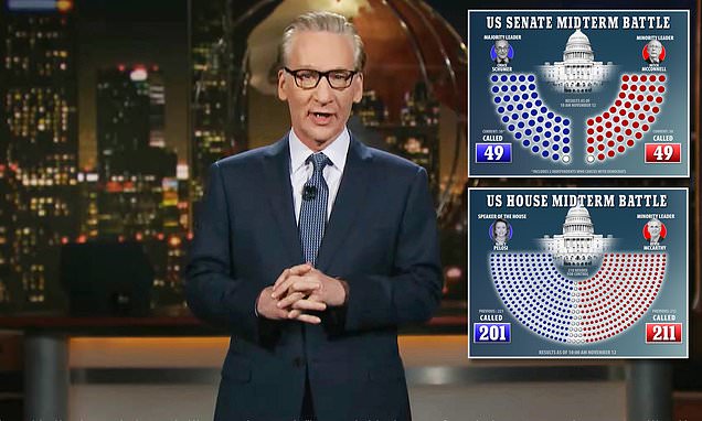 Bill Maher salutes voters for proving him wrong after he predicted a big GOP wave