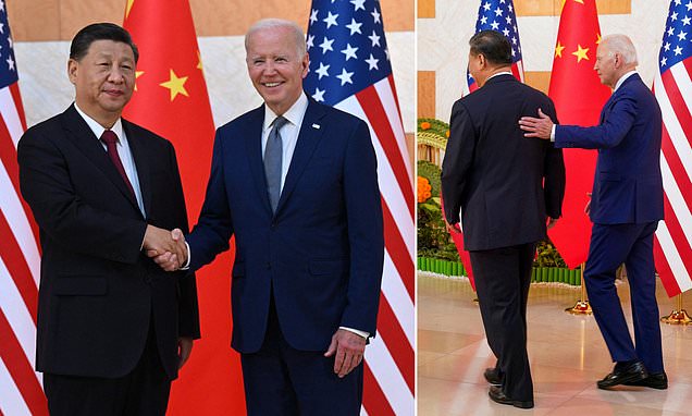 Biden FINALLY sits down with Chinese President Xi Jinping in Bali