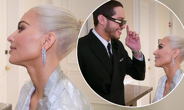 'You look so f*cking handsome!' Kim Kardashian swoons over Pete Davidson