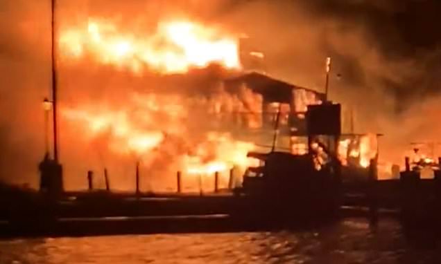 4-alarm fire consumes a 'block's worth of commercial and residential buildings' in Connecticut