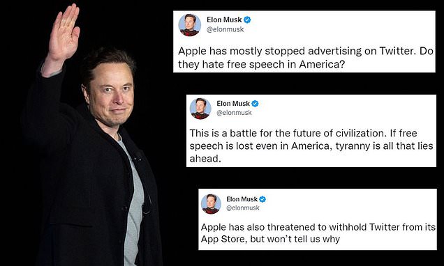Elon Musk ignites spat with Apple as ex-App store boss says network WILL get booted off platform