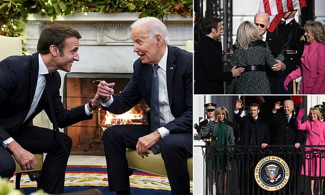 Macron and Biden go head to head over U.S. economy ahead of state dinner
