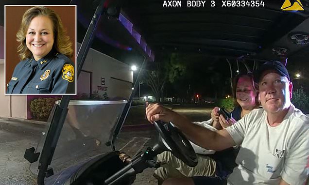 Top Florida cop faces probe for pulling rank on deputy who stopped her for breaking law in golf cart