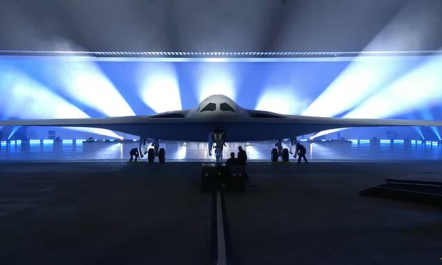 US Air Force unveils B-21 Raider - dubbed the most advanced military aircraft ever built