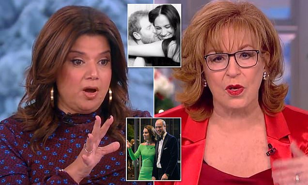 View hosts blast Harry and Meghan for CRYING, as Joy Behar brands Meghan racism claim 'hearsay'
