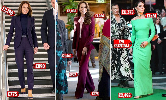 Inside the Princess of Wales' pricey and sustainable US tour wardrobe