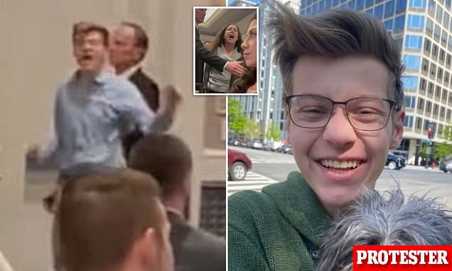 Three pro-abortion protesters crash pregnancy center banquet in DC