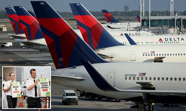 Delta Airline pilots to receive a hefty 34% raise amid fears of ticket price surge