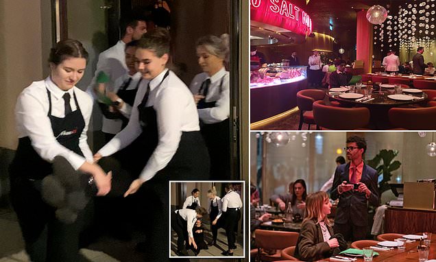 Animal Rebellion occupy Salt Bae's celebrity hotspot and brand it 'symbolic of a broken system'