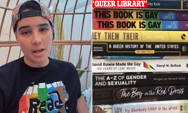 California teacher with 'queer library' slammed by parents for giving explicit content to kids