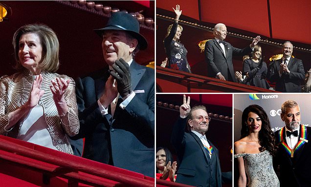 Paul Pelosi makes his first public appearance since hammer attack at Kennedy Center honors
