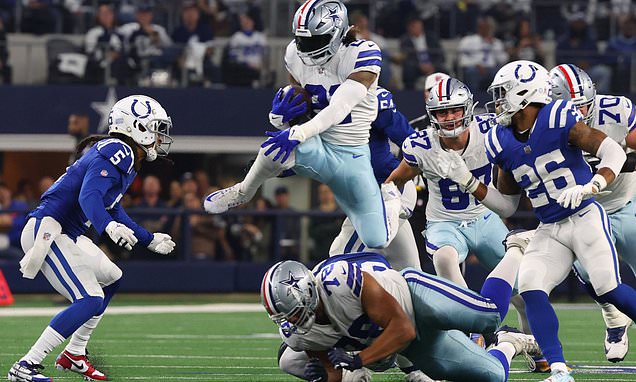 Colts vs Cowboys, NFL LIVE: All the action as it happens from AT&T Stadium