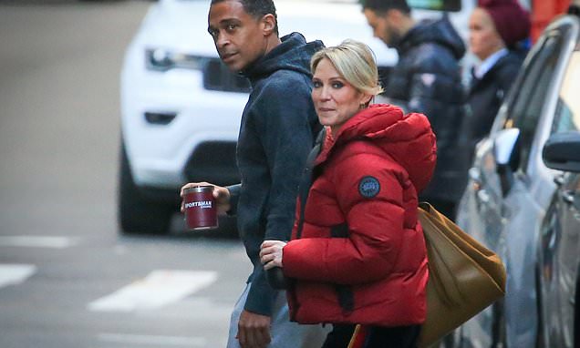 T.J. Holmes and Amy Robach are taken off air after affair was revealed