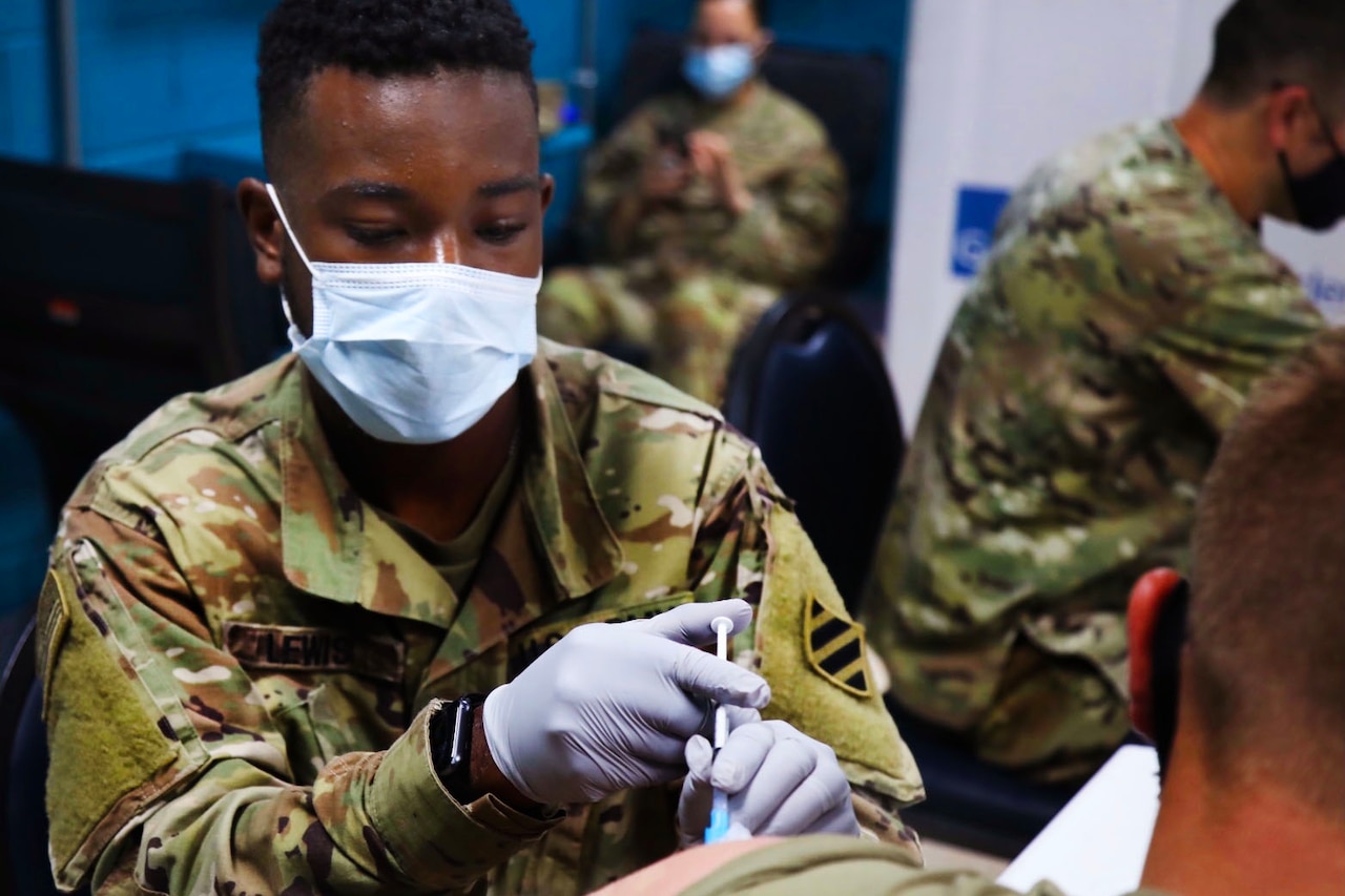 Secretary of Defense Mandates COVID-19 Vaccinations for Service Members