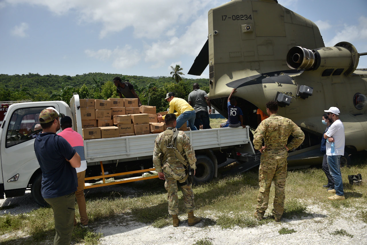 DOD Continues Providing Humanitarian Assistance to Haiti