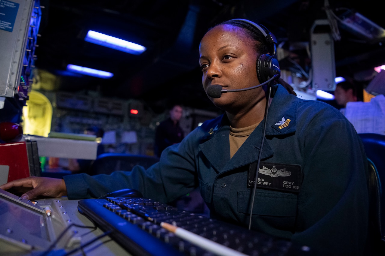 Los Angeles Native Celebrates Black History Month Aboard USS Dewey