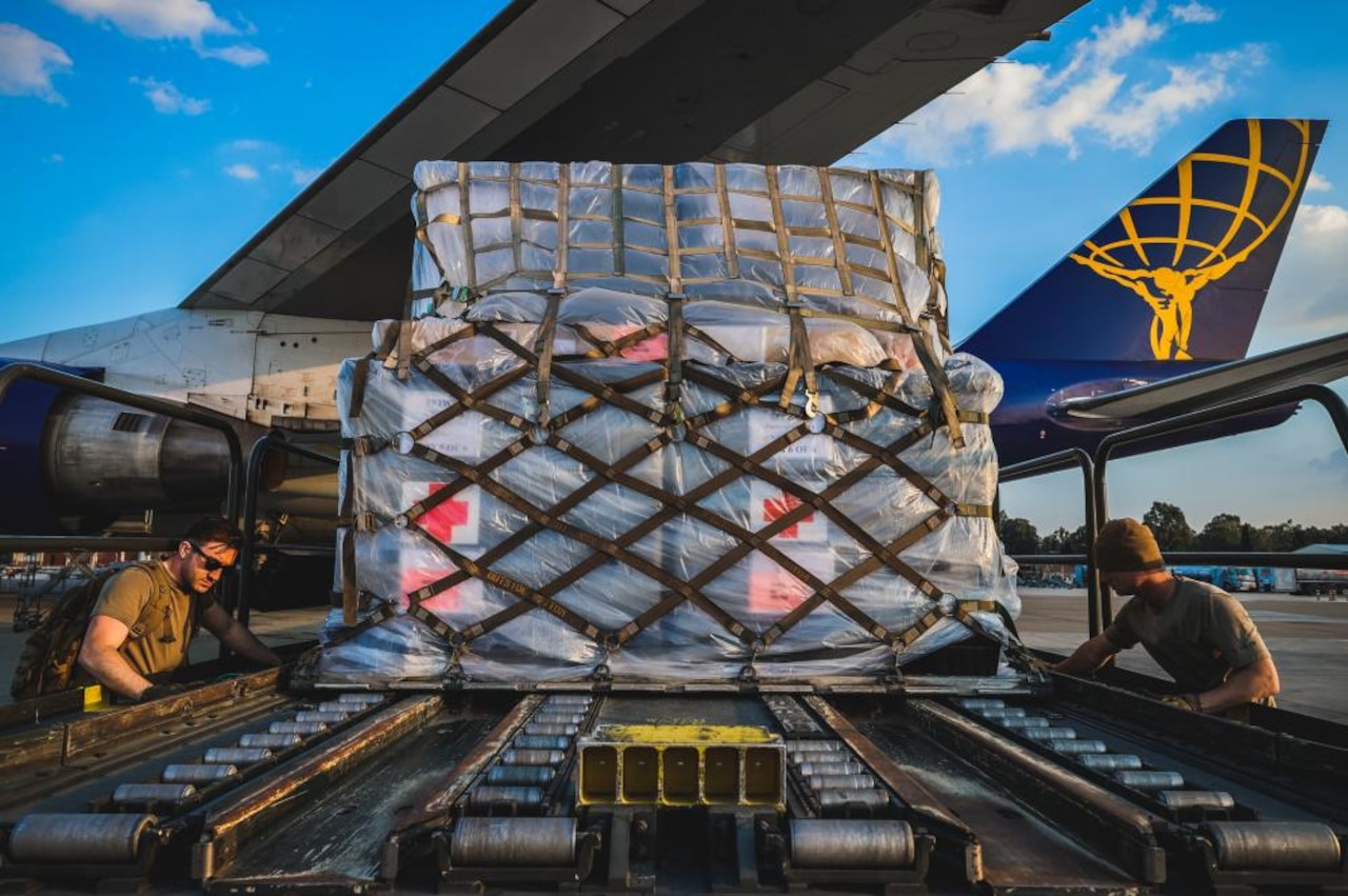 DOD Delivers Field Hospital to Turkey