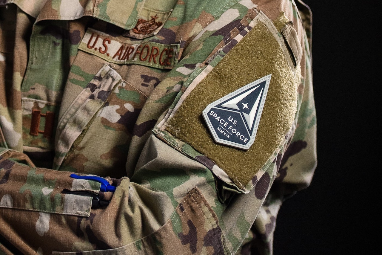 What Is That? Space Force Uniform Insignia Made of PVC, Not Thread
