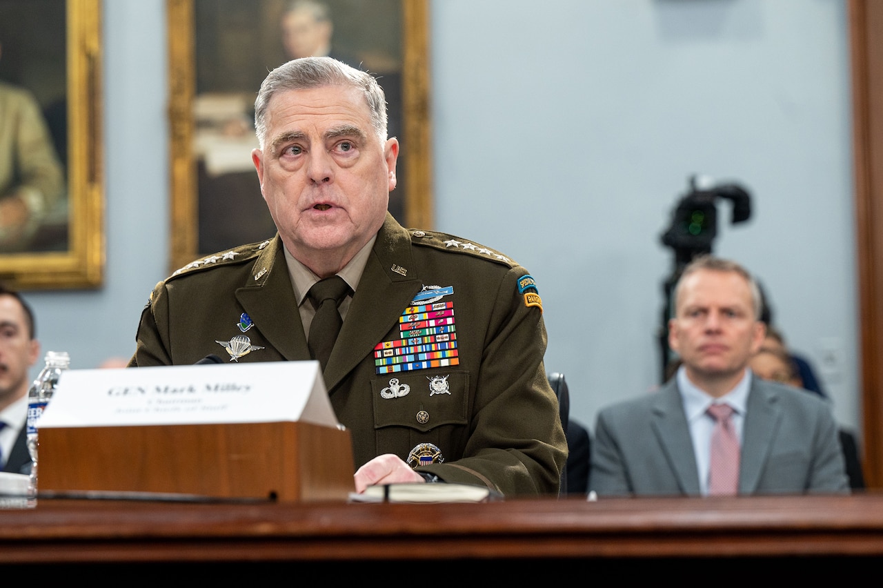 Milley Tells House Panel Joint Force Is at 'Inflection Point'