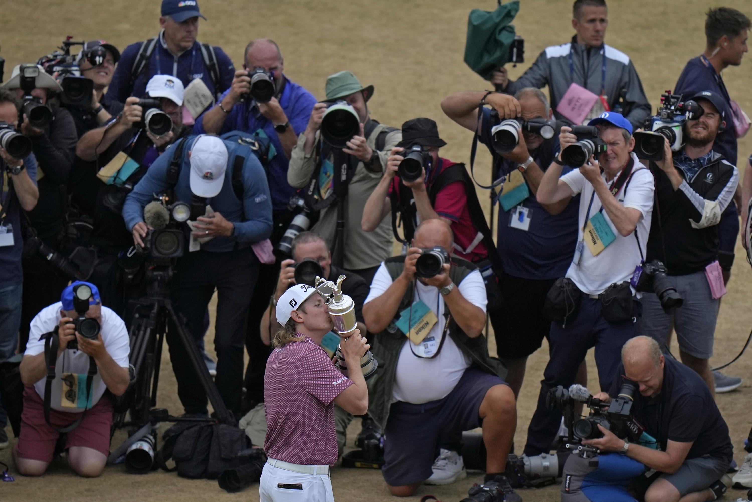 British Open win makes golfer THE Cameron Smith in Australia