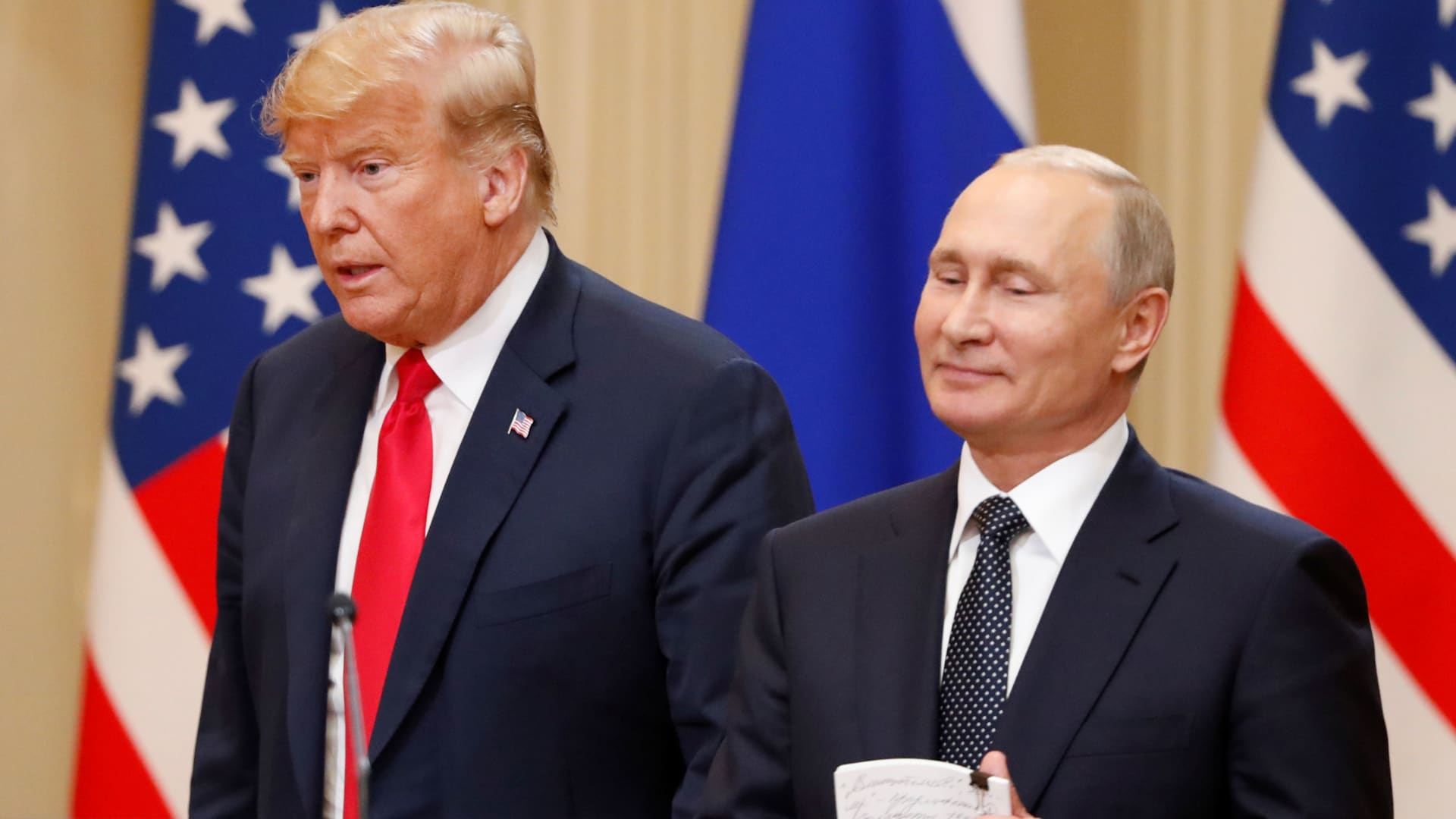 Biden tops list of Americans banned from traveling to Russia, but Trump is not on it