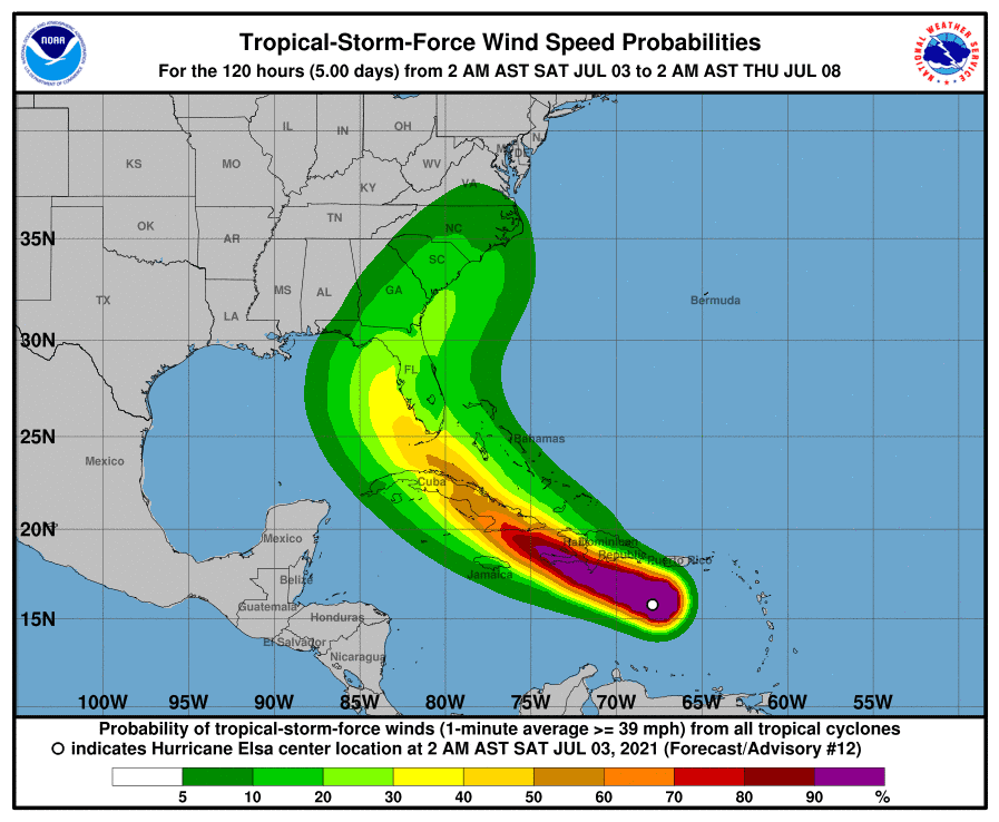Miami-Dade preparing for Tropical Storm Elsa as condo collapse search continues