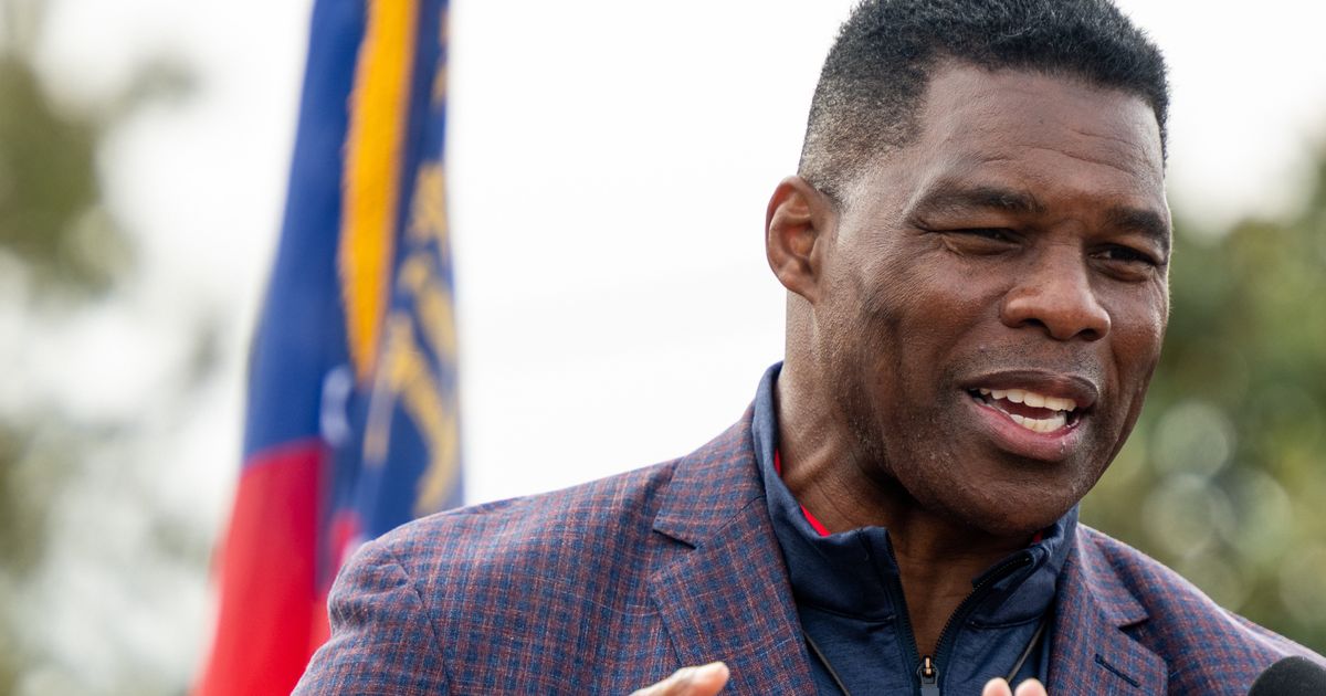 Herschel Walker Trolled With A 'Quite Astonishing' Attack Ad Featuring Trump