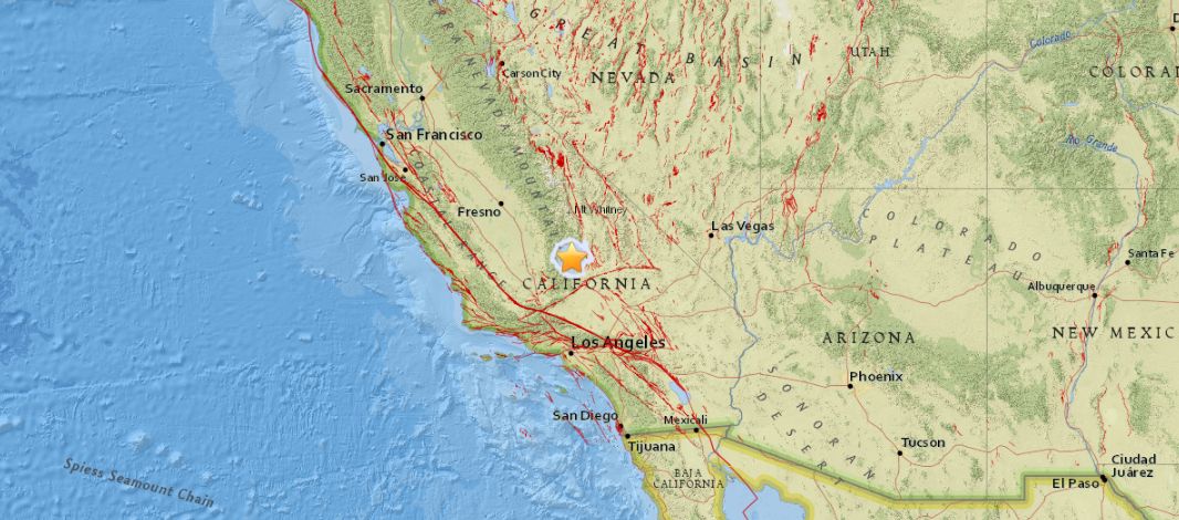 California Earthquakes Along San Andres Fault May Be Triggered By Ancient Lakes