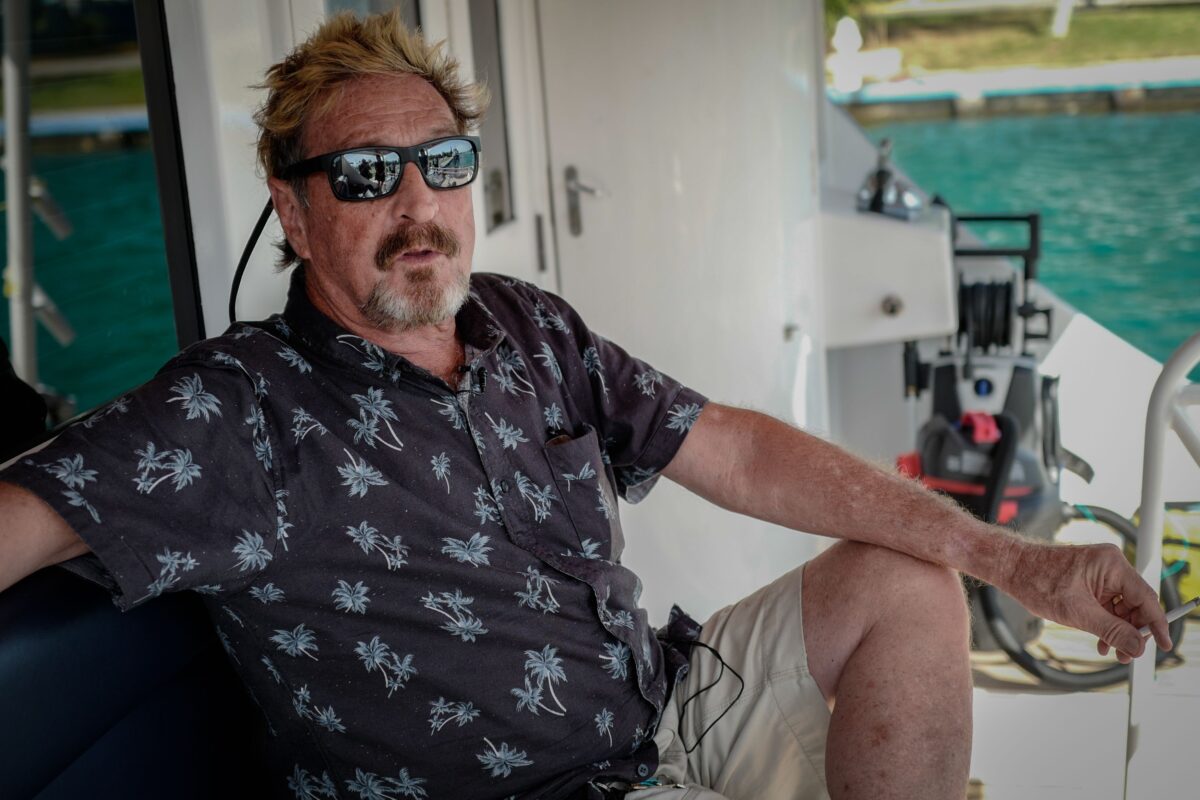 John McAfee’s Corpse Still Being Held by Government 1 Year After His Death