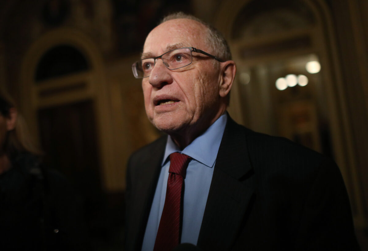 Trump Indictment Would Probably Be Overturned: Dershowitz