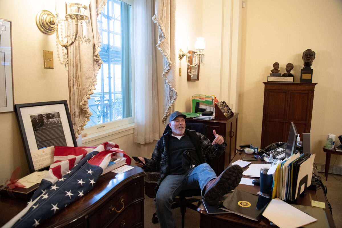 Defense Asks for Mistrial in Jan. 6 Case of Man Who Put Feet on Desk in Pelosi’s Office